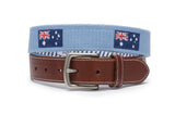 Australian Flag Belt (Sky Blue)